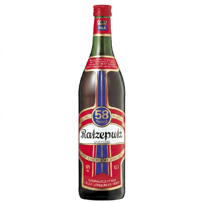 Ratzeputz Bitter 58% 70 cl 62157 by RATZEPUTZ color Svart