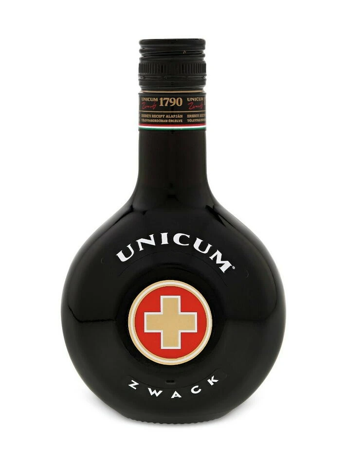 Unicum Zwack Bitter FL 70 62026 by UNICUM color Svart