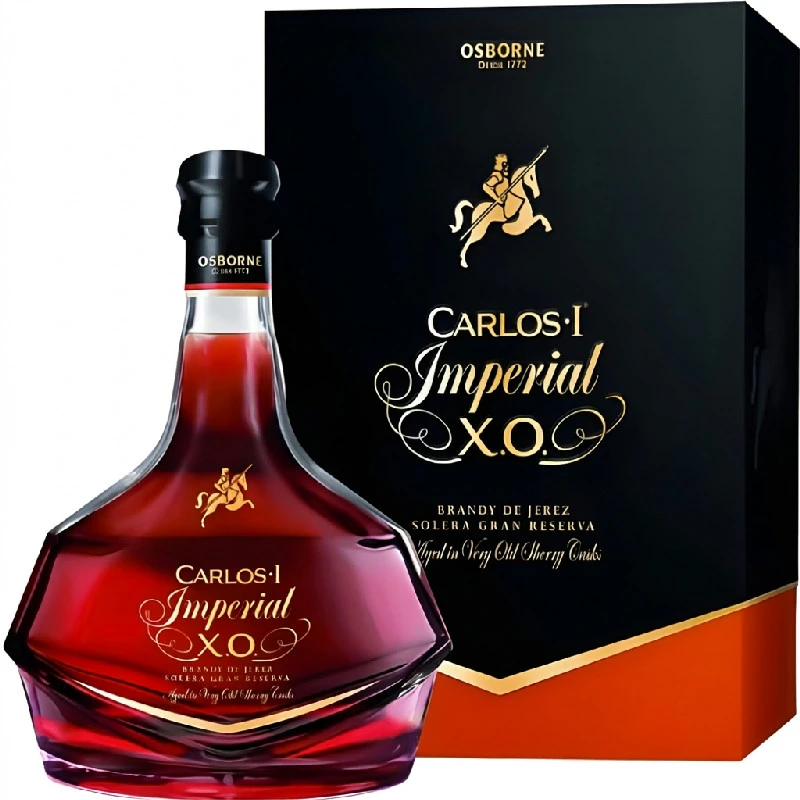 Carlos I Imperial XO Brandy 70 cl 50019 by CARLOSI color Svart