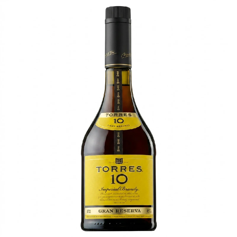 Torres 10 Gran Reserva Imperial Brandy FL 70 50022 by TORRES color Svart