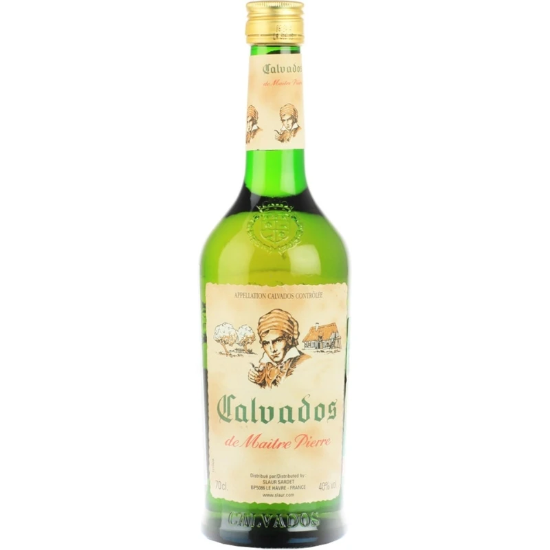 Calvados de Maitre Pierre 70 cl 50017 by MAITREPIER color Svart