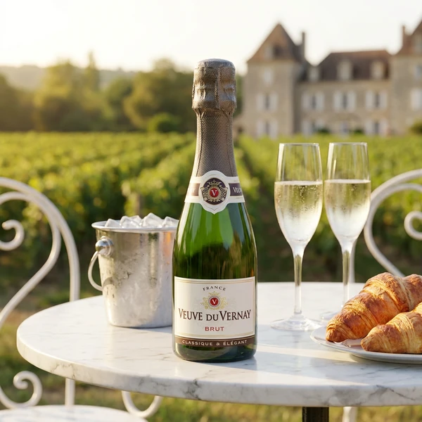 Veuve du Vernay Brut (Piccolo) FL 20 30074 by VEUVEDUVER color Svart