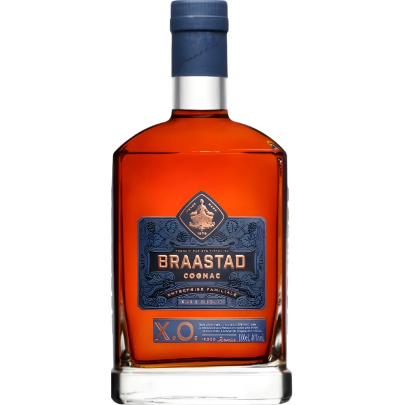 Braastad XO Cognac 70 cl 50041 by BRAASTAD color Svart