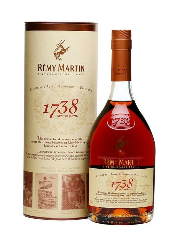 Remy Martin 1738 Accord Royal Cognac 70 cl 1020133 by REMYMARTIN color Svart