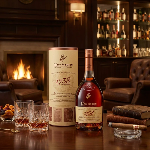 Remy Martin 1738 Accord Royal Cognac 70 cl 1020133 by REMYMARTIN color Svart