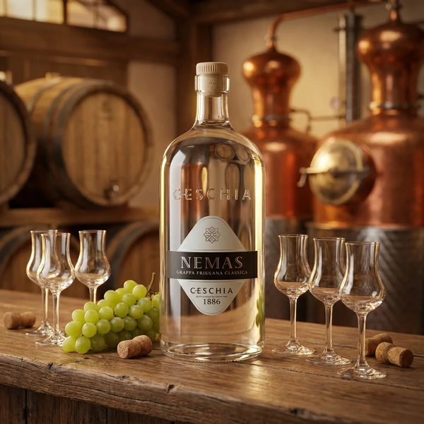 Grappa Nemas Friulana FL 70 50077 by CESCHIA color Svart