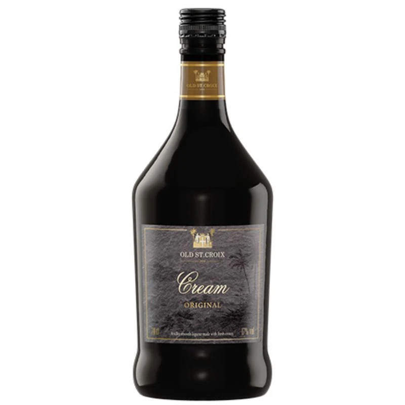 Old St. Croix Original Cream Liqueur 70 cl 63177 by A.H. Riise color Svart