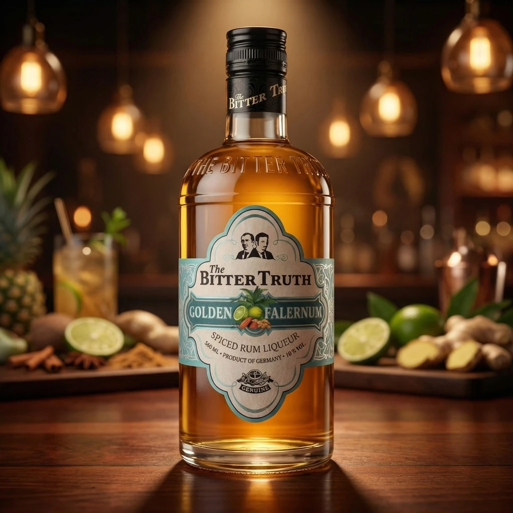 The Bitter Truth Golden Falernum Likör 50 cl 63313 by BITTERTRUT color Svart