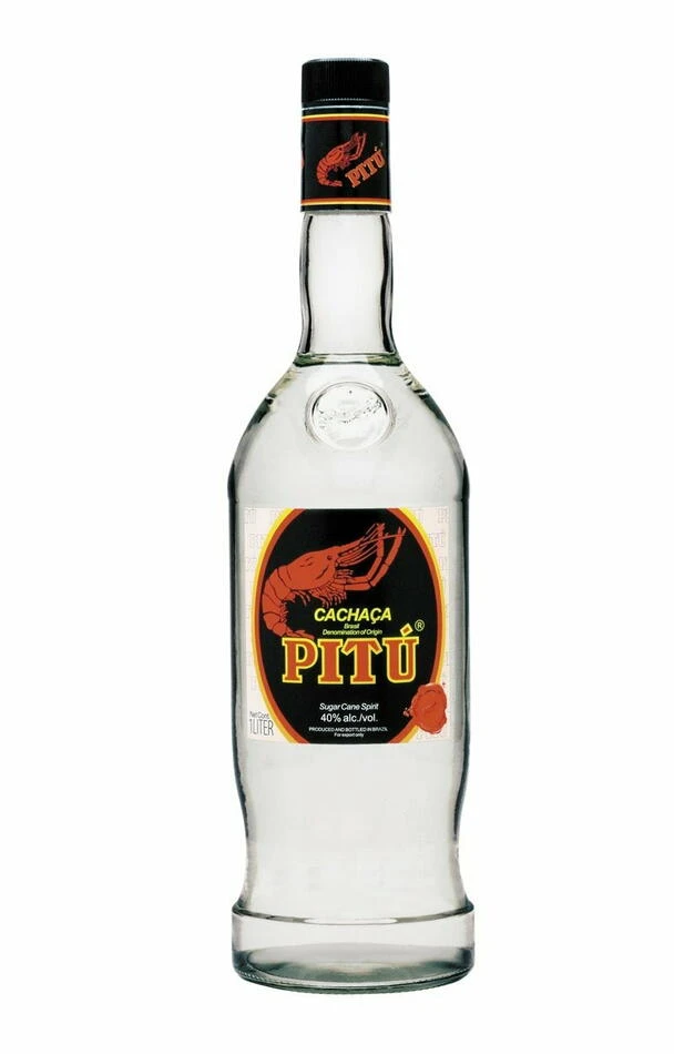 Cachaca Pitú FL 70 63095 by PITU color Svart