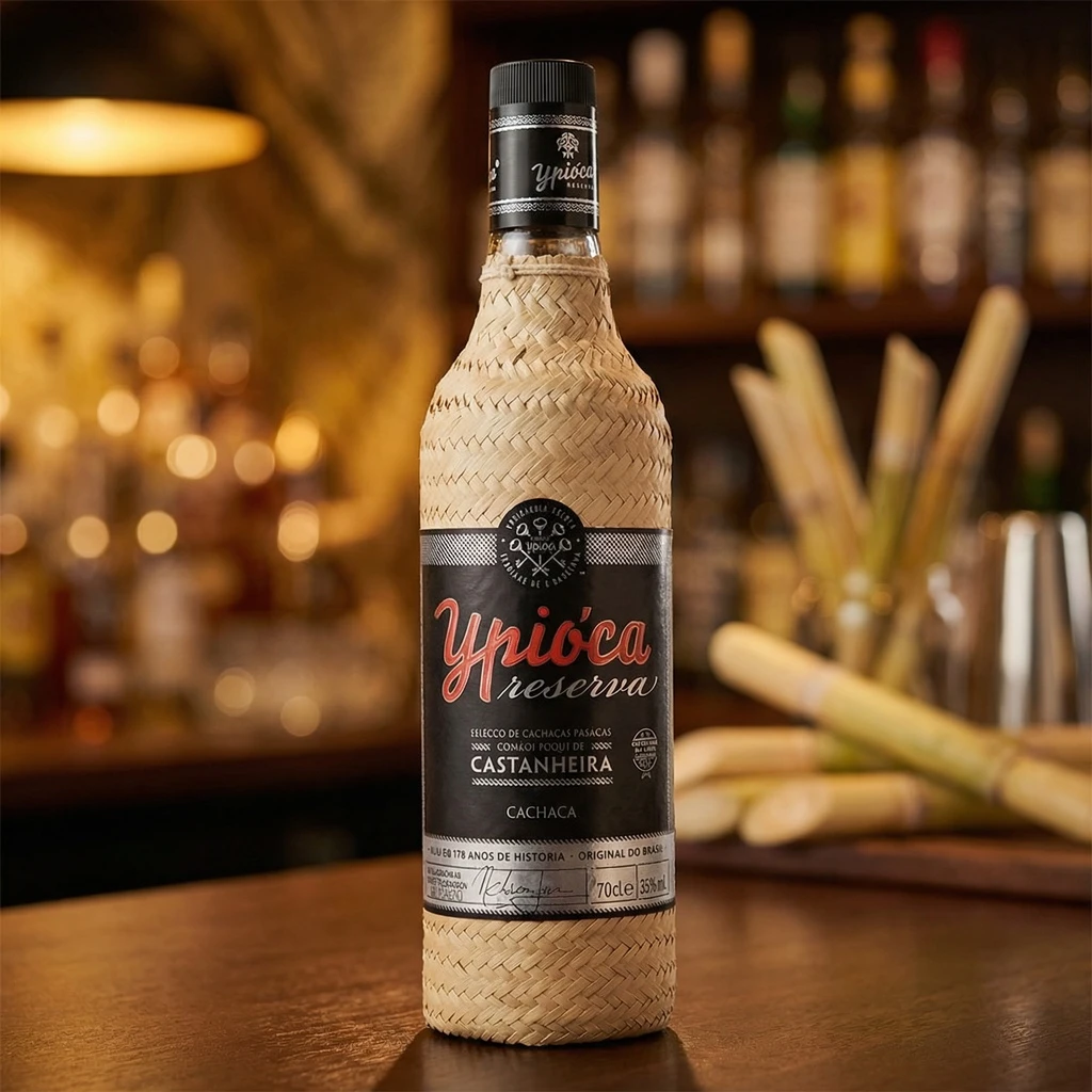 Cachaça Ypióca Prata Reserva 70 cl 63092 by YPIOCA color Svart