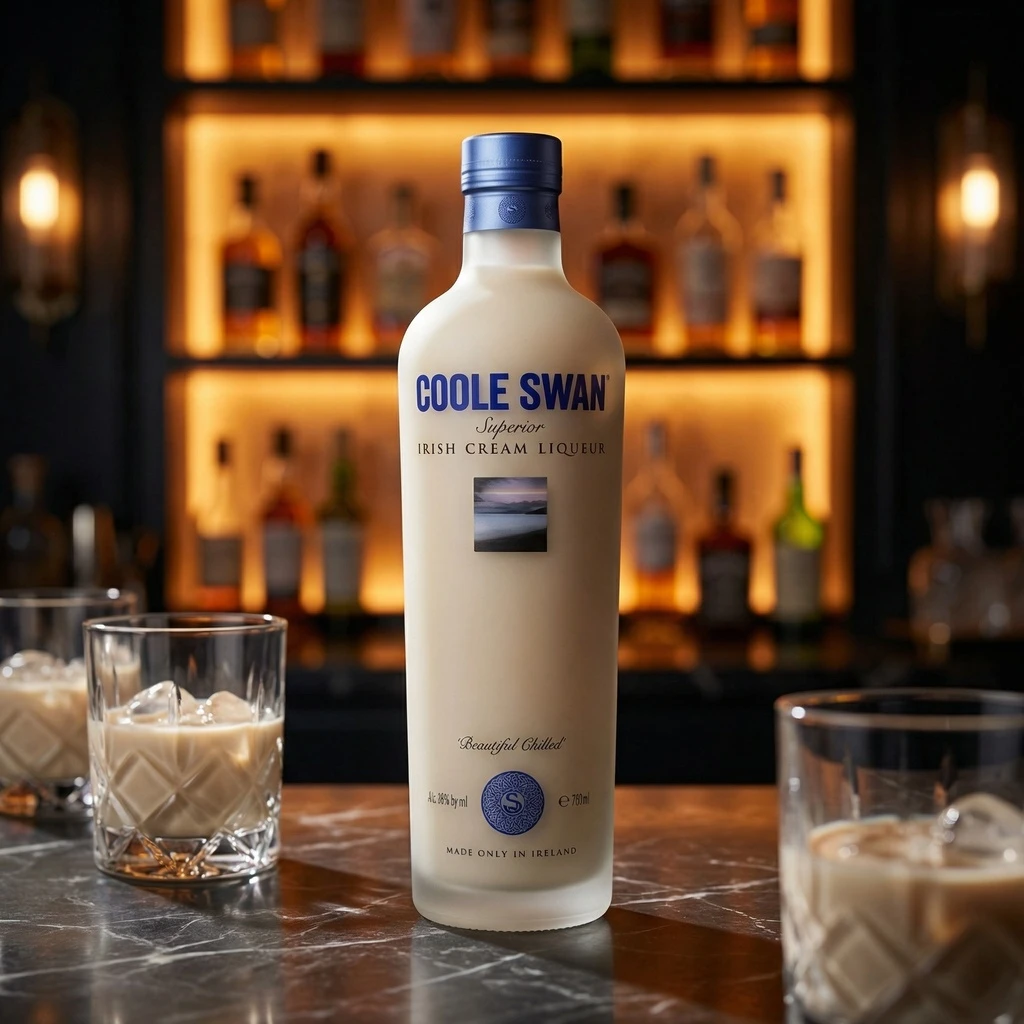 Coole Swan Irish Cream Liqueur FL 70 63232 by COOLESWAN color Svart