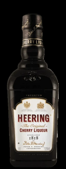 Heering Cherry Liqueur 70 cl 63052 by HEERING color Svart