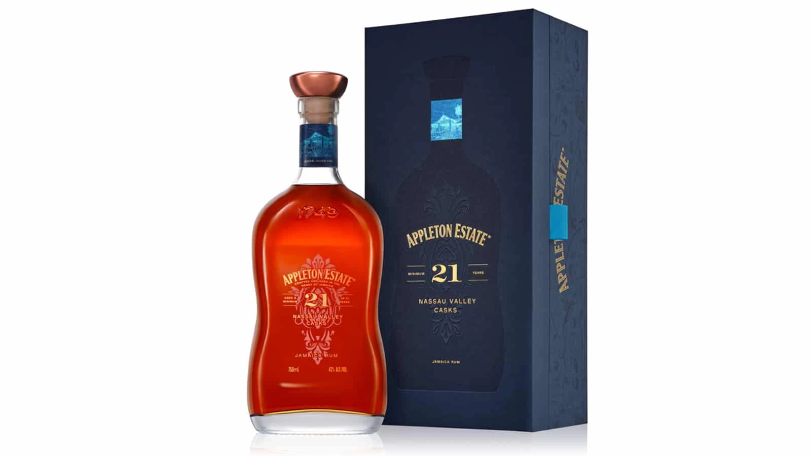 Appleton Estate 21 YO Jamaica Rum FL 70 54192 by APPLETONES color Svart