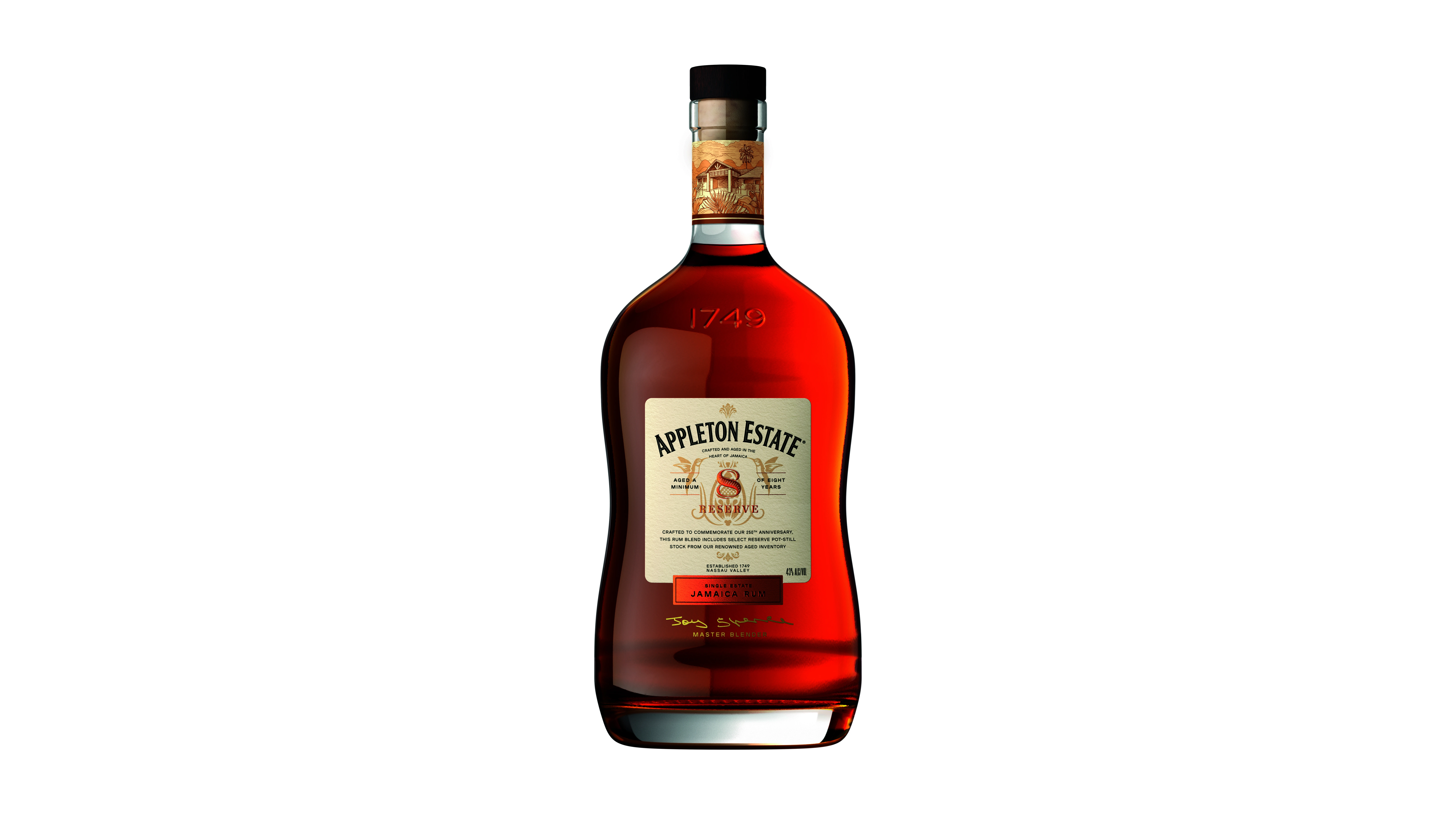 Appleton Estate Reserve Blend FL 70 54242 by APPLETONES color Svart