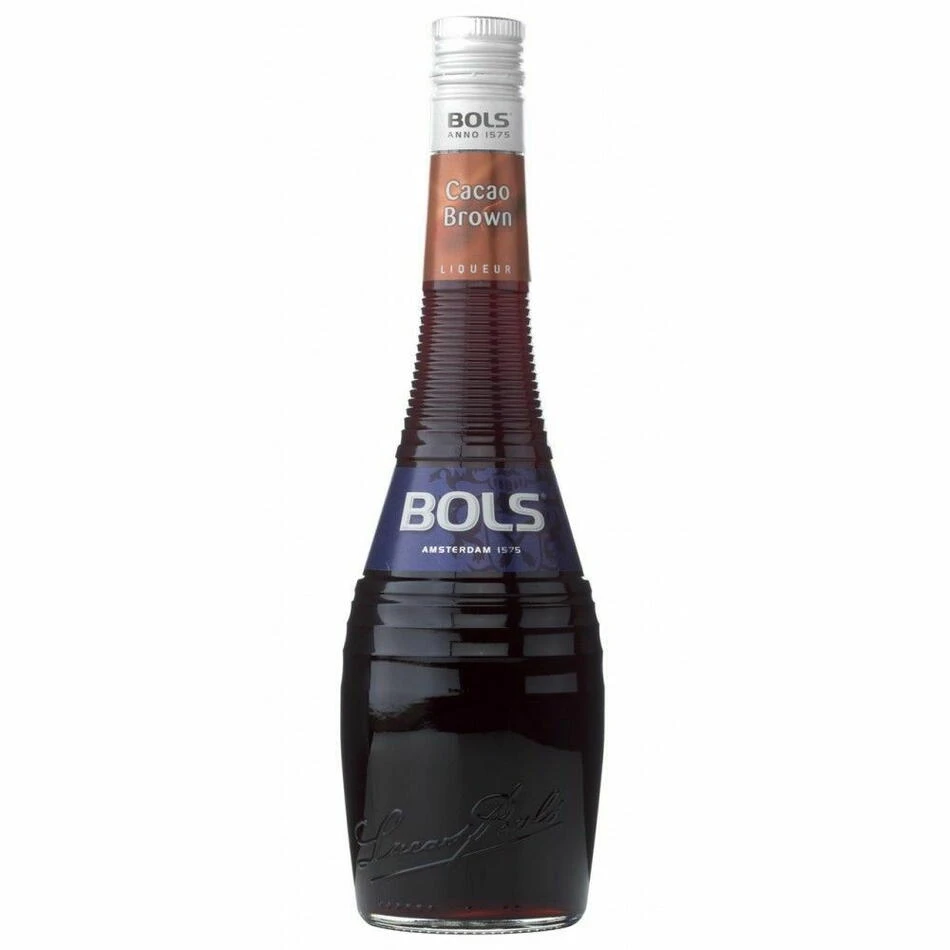 Bols Likör Creme de Cacao Braun FL 50 63120 by BOLS color Svart