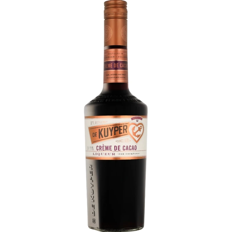 De Kuyper Liqueur Creme de Cacao Brown 70 cl 63211 by DEKUYPER color Svart