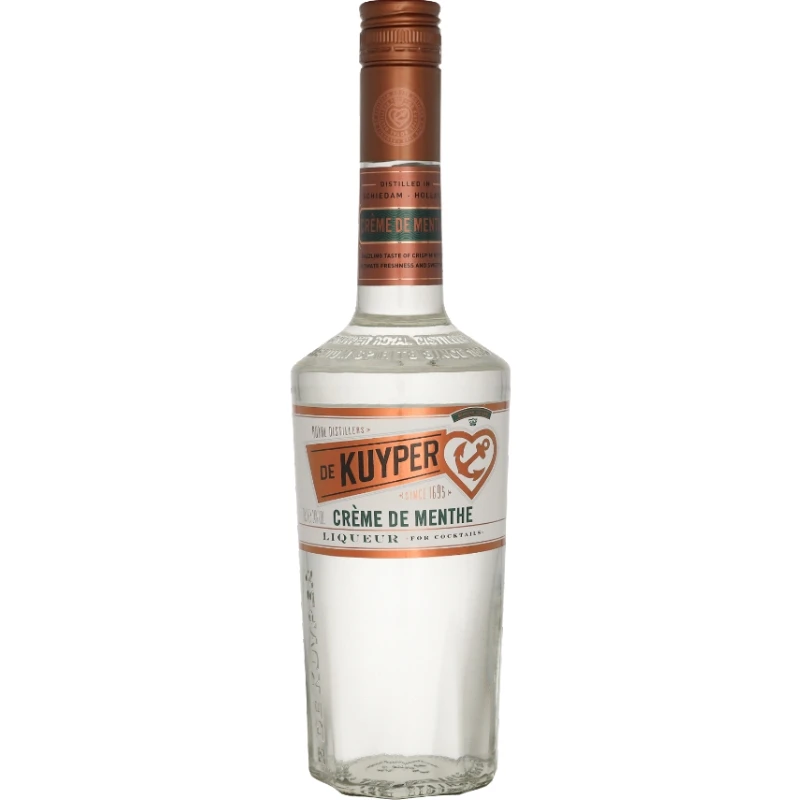 De Kuyper Liqueur Creme de Menthe White 70 cl 63267 by DEKUYPER color Svart