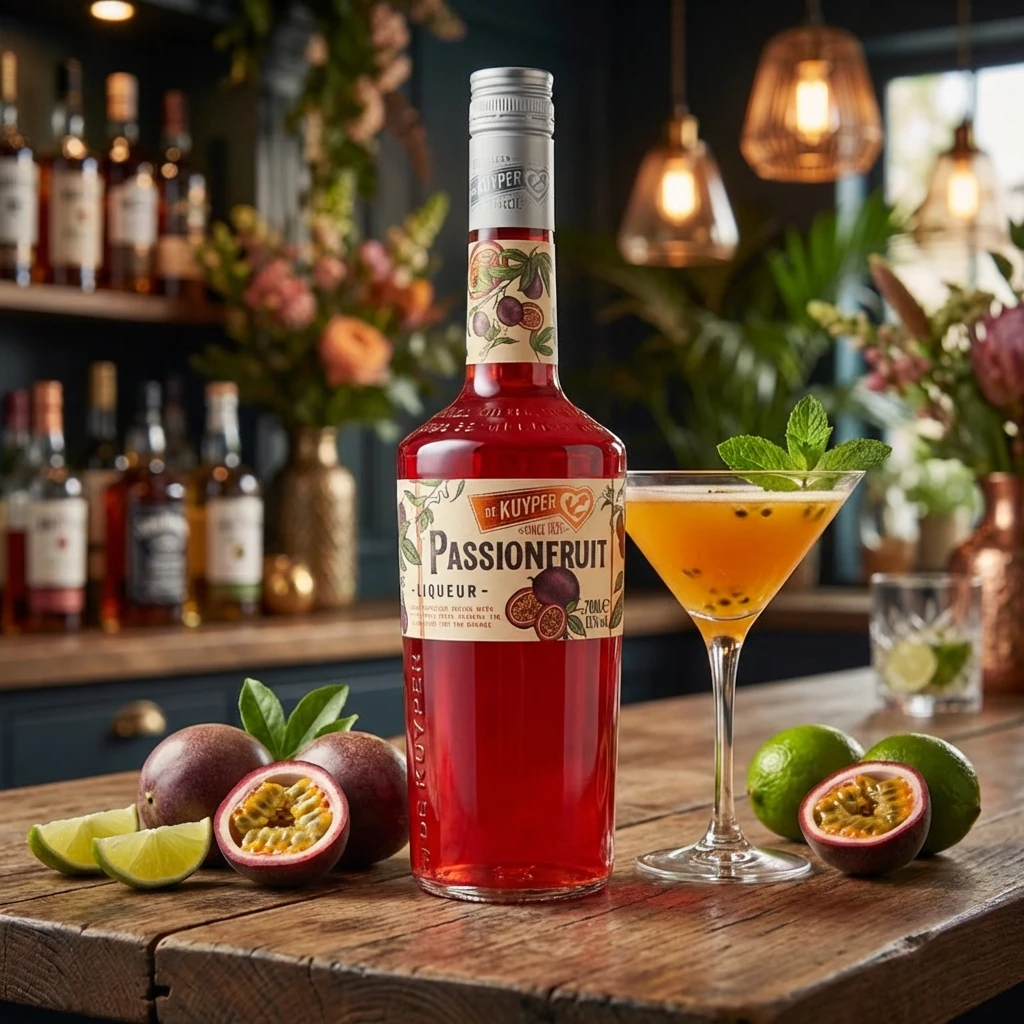De Kuyper Liqueur Passion 70 cl 63206 by DEKUYPER color Svart