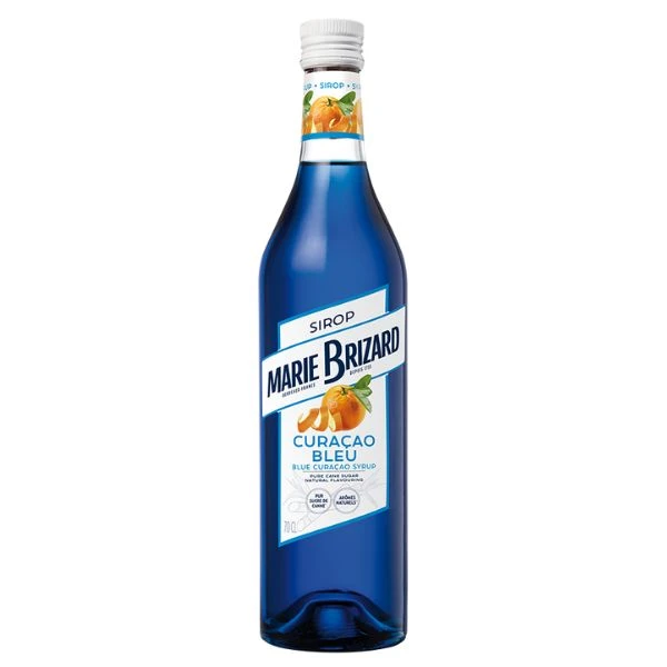 Marie Brizard Sirup Curacao Bleu (+Pfand) FL 70 61066 by MARIEBRIZA color Svart
