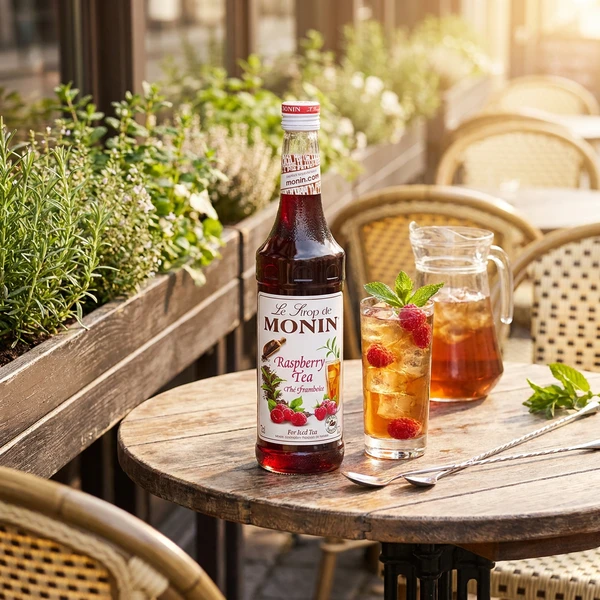 Monin Ice Tea Himbeere / Himbeere FL 70 61055 by MONIN color Svart