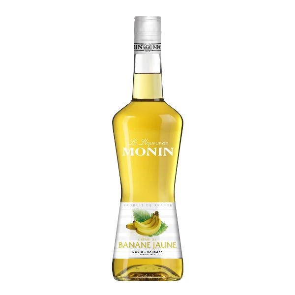 Monin Likör Banane Gelb / Banan FL 70 63019 by MONIN color Svart
