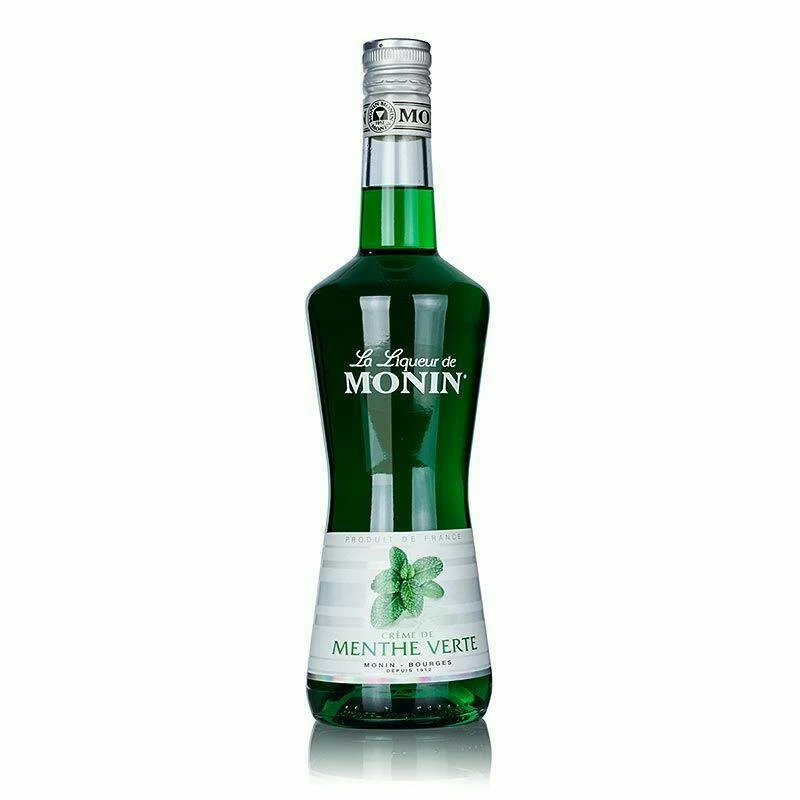 Monin Likör Menthe Verte / Pfefferminz FL 70 63191 by MONIN color Svart
