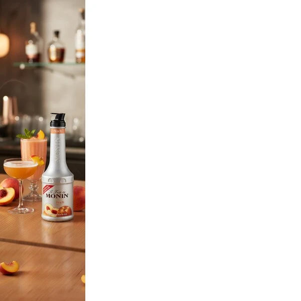 Monin Purémix Pfirsich FL 100 61005 by MONIN color Svart