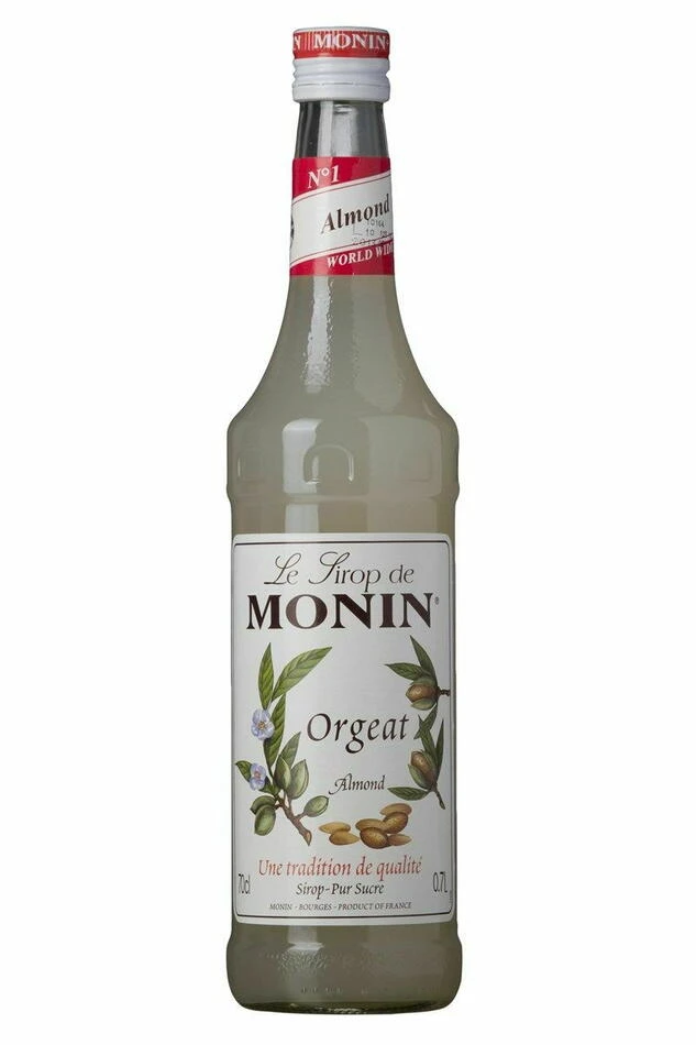 Monin Sirup Mandel FL 70 61038 by MONIN color Svart