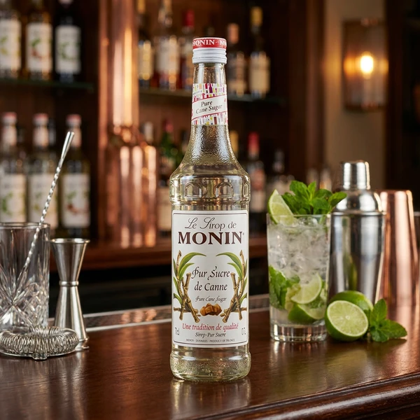 Monin Sirup Rohrzucker / Rørsukker FL 70 61047 by MONIN color Svart