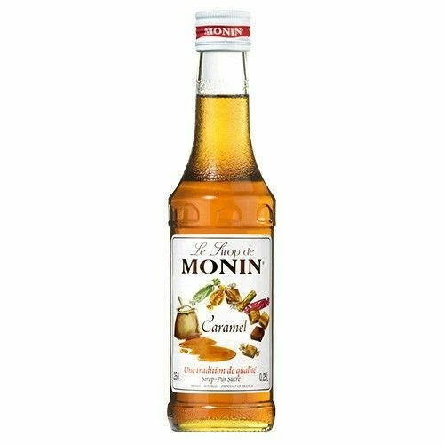 Monin Sirup Caramel / Karamel FL 25 61090 by MONIN color Svart