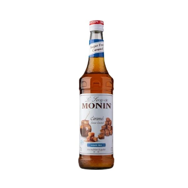 Monin Sirup Caramel / Karamel, Sukkerfri FL 70 61177 by MONIN color Svart