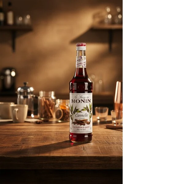 Monin Sirup Zimt / Kanel FL 70 61148 by MONIN color Svart