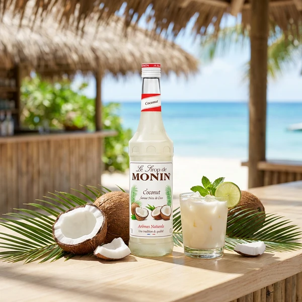 Monin Sirup Kokosnuss / Kokos FL 70 61037 by MONIN color Svart