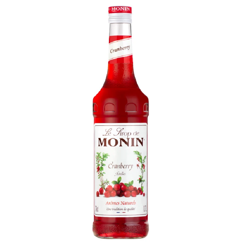 Monin Sirup Preiselbeere / Cranberry FL 70 61174 by MONIN color Svart