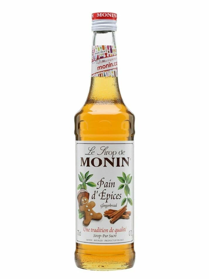 Monin Sirup Lebkuchen / Honigkuchen FL 70 61171 by MONIN color Svart