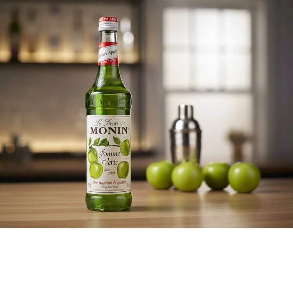 Monin Sirup Grüne Äpfel / Äpfel FL 70 61027 by MONIN color Svart