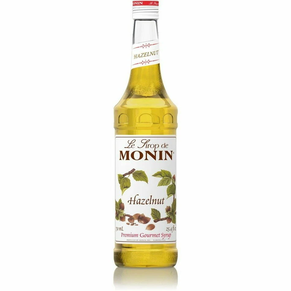Monin Sirup Haselnuss / Hasselnød FL 70 61029 by MONIN color Svart