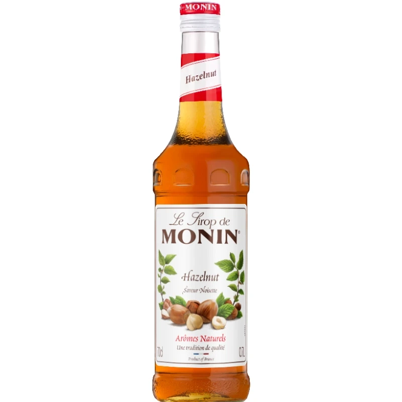 Monin Sirup Haselnuss / Hasselnød FL 70 61029 by MONIN color Svart