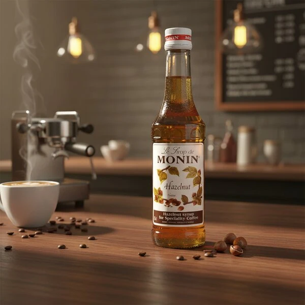 Monin Sirup Haselnuss / Haselnuss FL 25 61089 by MONIN color Svart