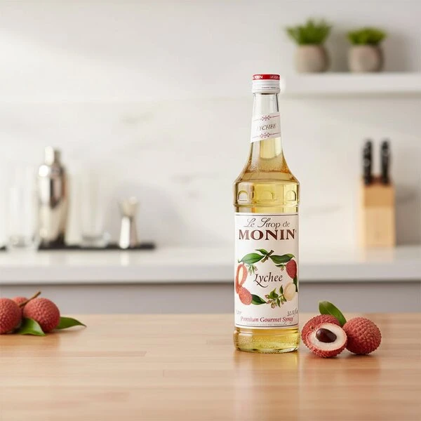 Monin Sirup Lychee / Kærlighedsfrugt FL 70 61046 by MONIN color Svart