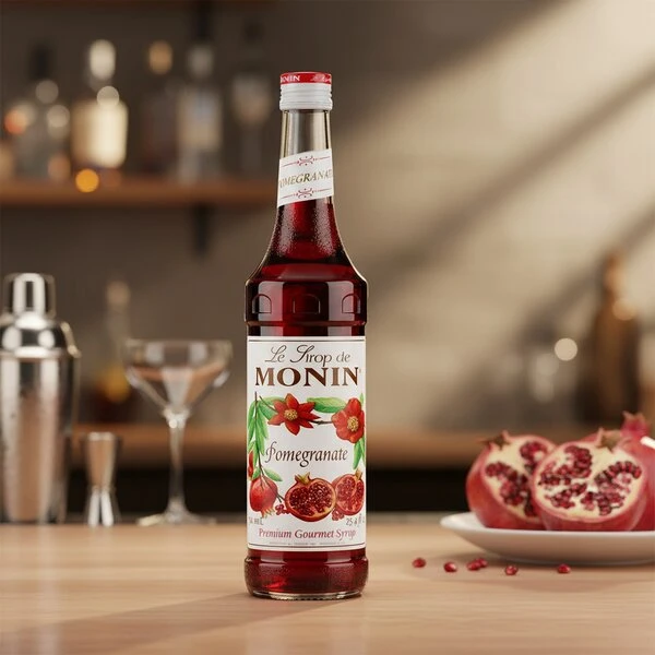 Monin Sirup Granatapfel / Granatäpfel FL 70 61024 by MONIN color Svart