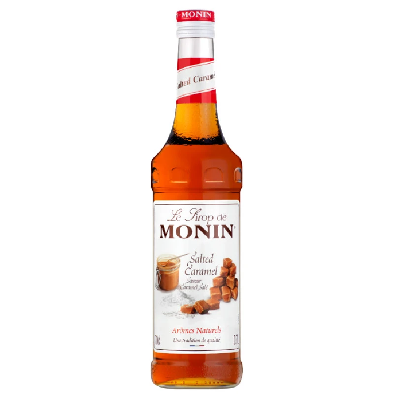 Monin Sirup Salted Caramel / Gesalzenes Karamell FL 70 61048 by MONIN color Svart