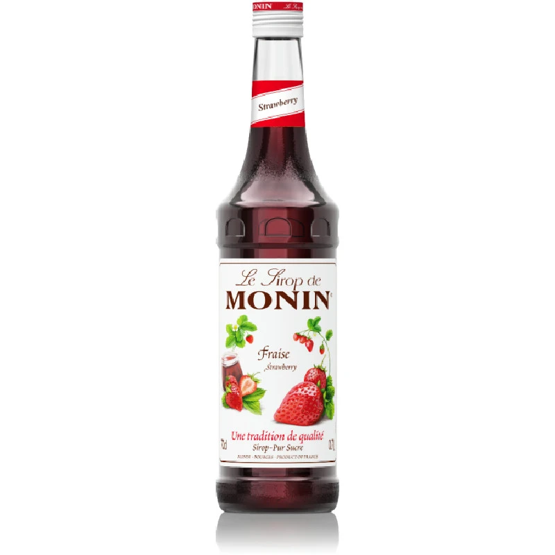 Monin Sirup Erdbeere / Strawberry FL 70 61033 by MONIN color Svart