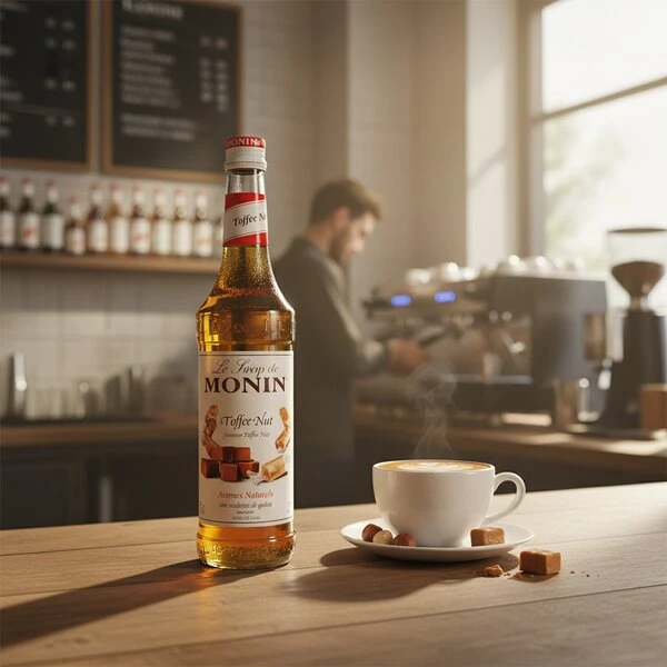 Monin Sirup Toffee-Nuss / Sahne-Karamell FL 70 61156 by MONIN color Svart