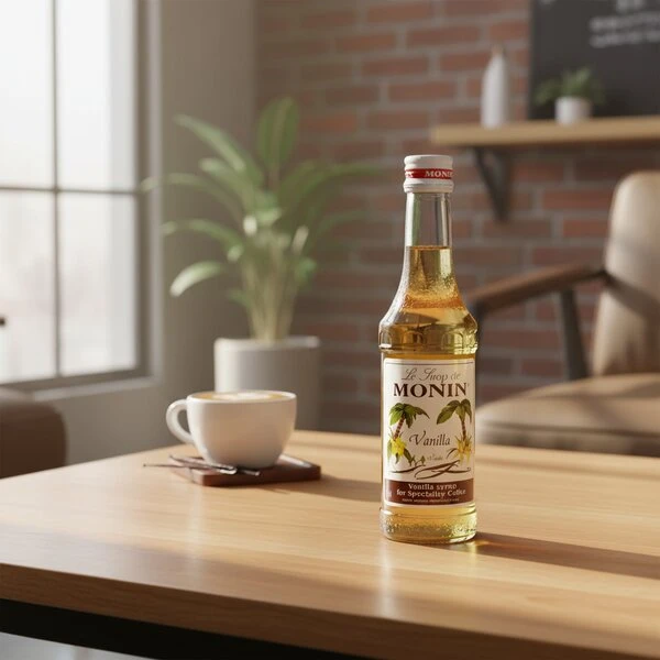 Monin Sirup Vanille / Vanille FL 25 61091 by MONIN color Svart