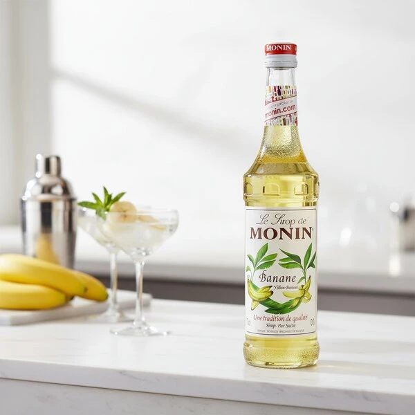 Monin Sirup Gelbe Banane / Gelbe Banane FL 70 61028 by MONIN color Svart