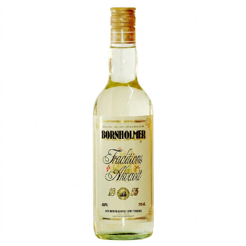 Bornholmer 1855 Traditions Aquavit FL 70 62104 by BORNHOLMER color Svart