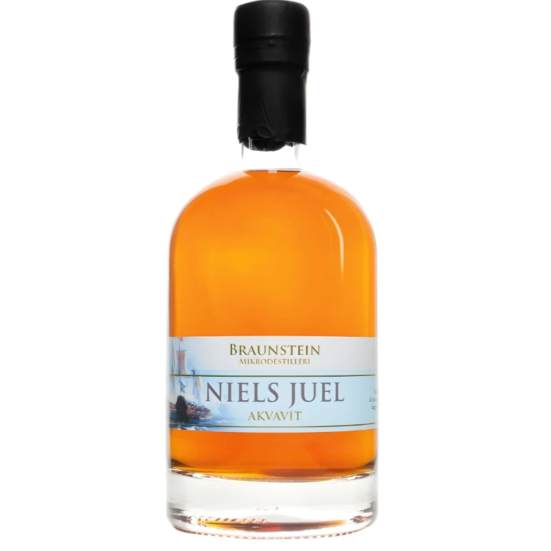 Braunstein "Niels Juel" Akvavit 50 cl 62153 by BRAUNSTEIN color Svart