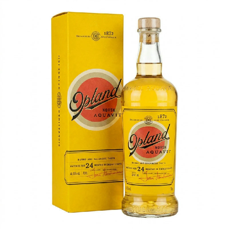 Gammel Opland Aquavit FL 70 62069 by GAMMELOPLA color Svart