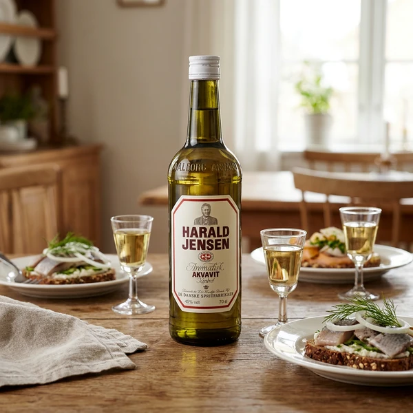Harald Jensen Akvavit FL 70 62060 by HARALDJENS color Svart